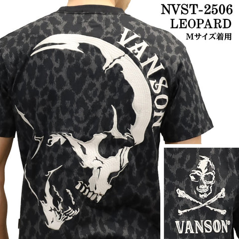 VANSON バンソン 天竺 半袖Tシャツ nvst-2506