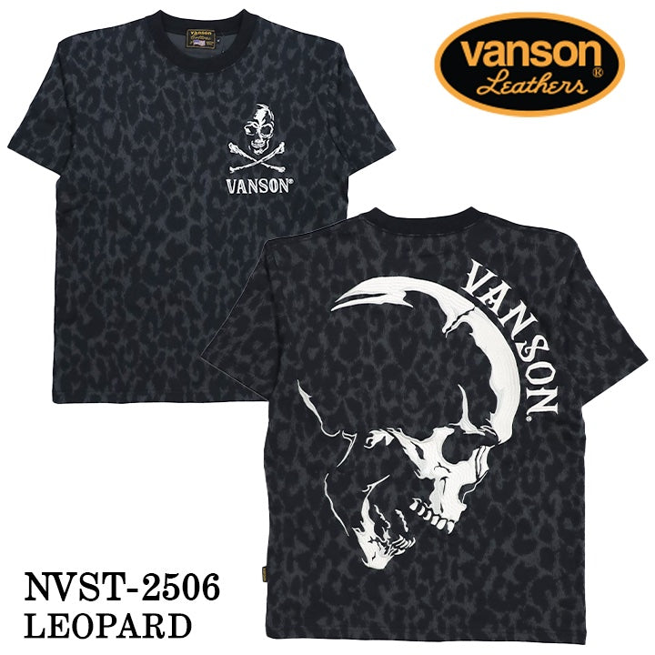 VANSON バンソン 天竺 半袖Tシャツ nvst-2506