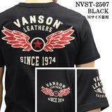 VANSON TEE バンソン 天竺 半袖Tシャツ nvst-2507