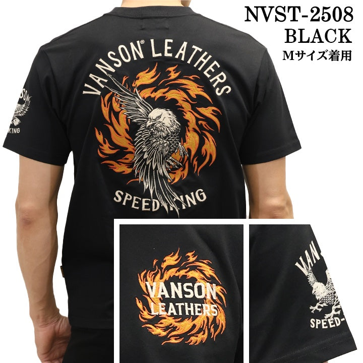 VANSON TEE バンソン 天竺 半袖Tシャツ nvst-2508