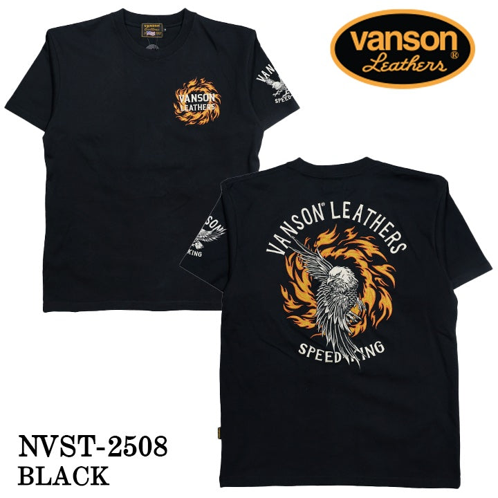 VANSON TEE バンソン 天竺 半袖Tシャツ nvst-2508