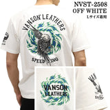 VANSON TEE バンソン 天竺 半袖Tシャツ nvst-2508