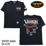 VANSON TEE バンソン 天竺 半袖Tシャツ nvst-2509