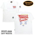 VANSON TEE バンソン 天竺 半袖Tシャツ nvst-2509