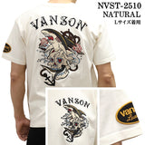VANSON TEE バンソン 天竺 半袖Tシャツ nvst-2510