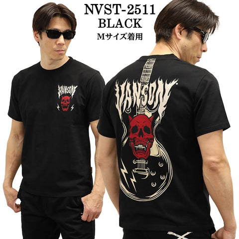 VANSON TEE バンソン 天竺 半袖Tシャツ nvst-2511