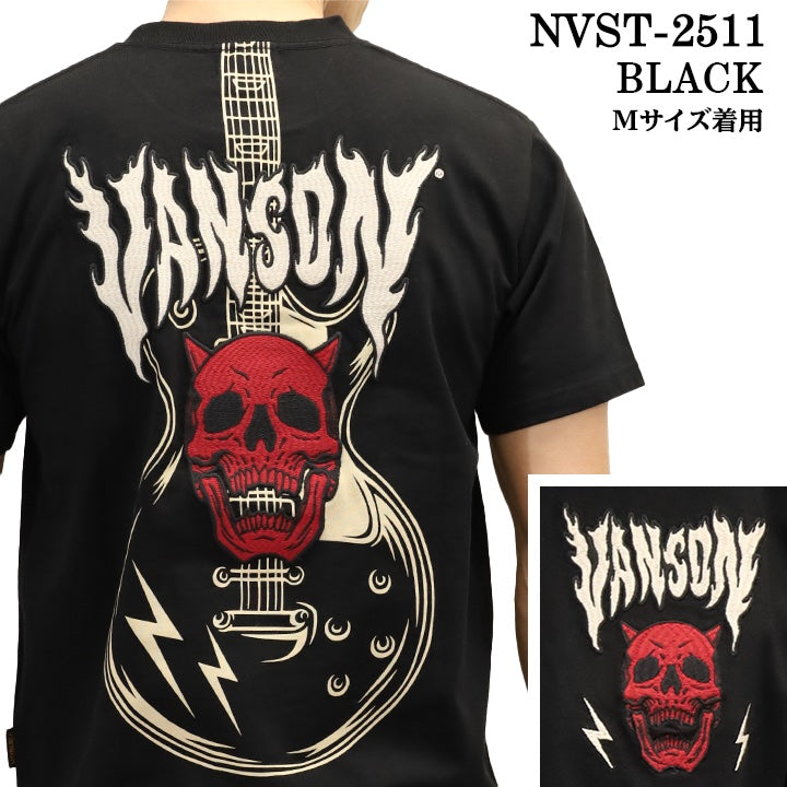 VANSON TEE バンソン 天竺 半袖Tシャツ nvst-2511
