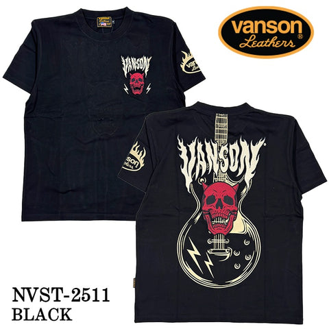 VANSON TEE バンソン 天竺 半袖Tシャツ nvst-2511
