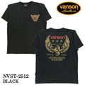 VANSON TEE バンソン フロスト加工 天竺 半袖Tシャツ nvst-2512