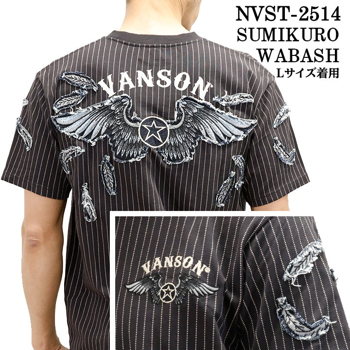 VANSON TEE バンソン 天竺 半袖Tシャツ nvst-2514