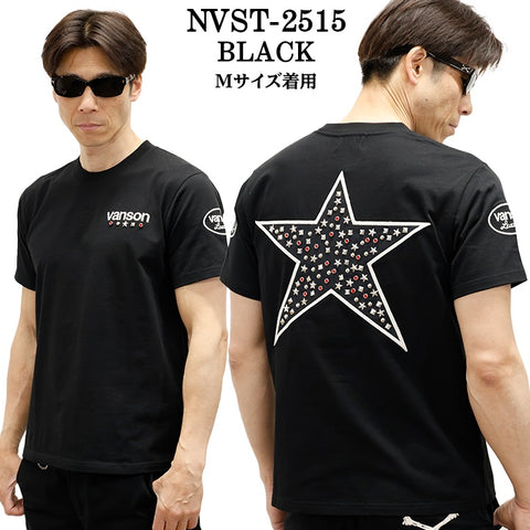 VANSON TEE バンソン 天竺 半袖Tシャツ nvst-2515