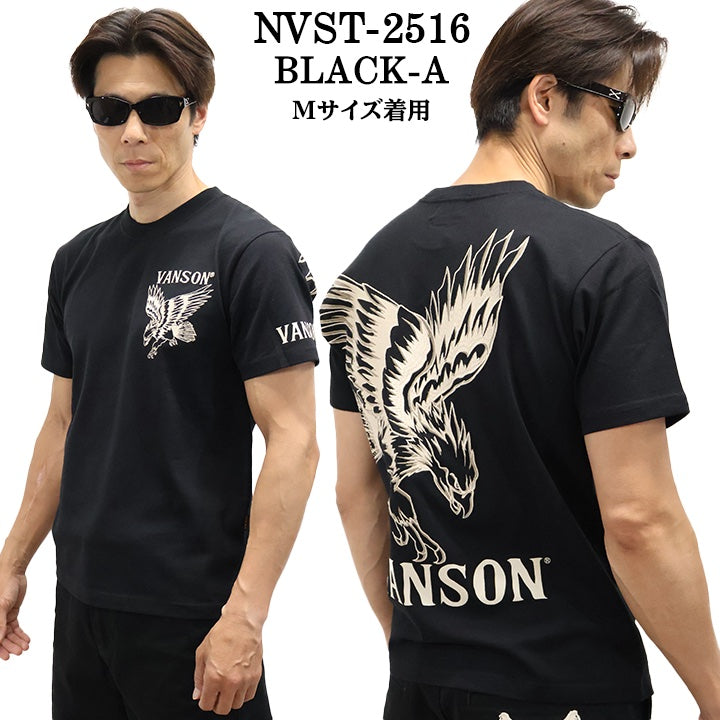 VANSON TEE バンソン 天竺 半袖Tシャツ nvst-2516