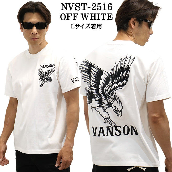 VANSON TEE バンソン 天竺 半袖Tシャツ nvst-2516