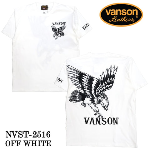 VANSON TEE バンソン 天竺 半袖Tシャツ nvst-2516
