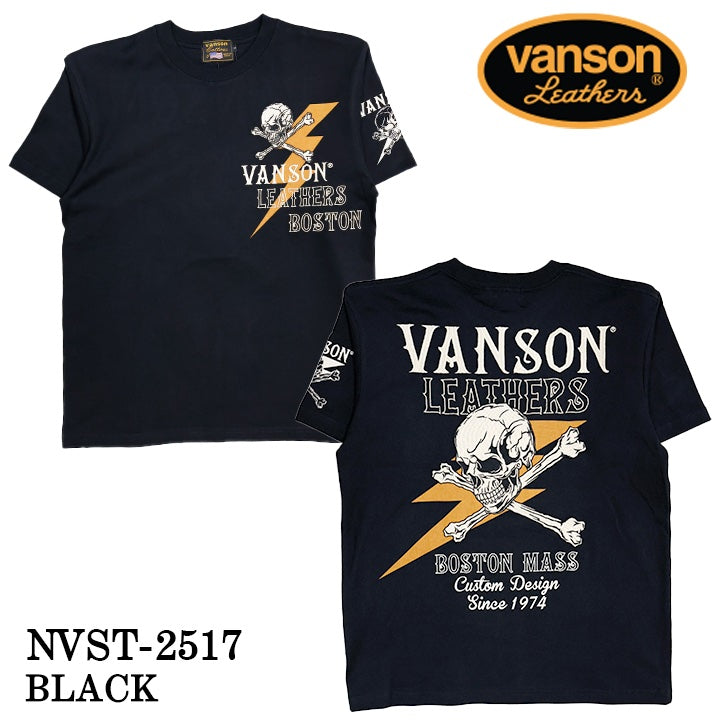 VANSON TEE バンソン 天竺 半袖Tシャツ nvst-2517