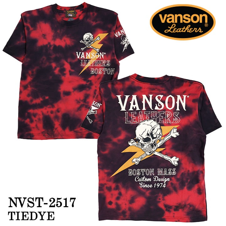 VANSON TEE バンソン 天竺 半袖Tシャツ nvst-2517