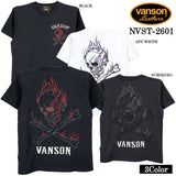 VANSON TEE S/S T-SHIRT バンソン 天竺 半袖Tシャツ nvst-2601