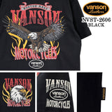 VANSON TEE S/S T-SHIRT バンソン 天竺 半袖 Tシャツ nvst-2606
