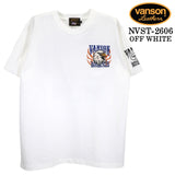 VANSON TEE S/S T-SHIRT バンソン 天竺 半袖 Tシャツ nvst-2606