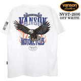 VANSON TEE S/S T-SHIRT バンソン 天竺 半袖 Tシャツ nvst-2606