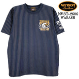 VANSON TEE S/S T-SHIRT バンソン 天竺 半袖 Tシャツ nvst-2606