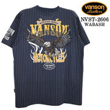 VANSON TEE S/S T-SHIRT バンソン 天竺 半袖 Tシャツ nvst-2606