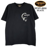 VANSON TEE S/S T-SHIRT バンソン 天竺 半袖 Tシャツ nvst-2608