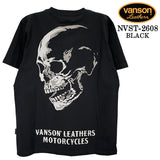 VANSON TEE S/S T-SHIRT バンソン 天竺 半袖 Tシャツ nvst-2608