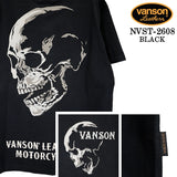 VANSON TEE S/S T-SHIRT バンソン 天竺 半袖 Tシャツ nvst-2608