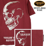 VANSON TEE S/S T-SHIRT バンソン 天竺 半袖 Tシャツ nvst-2608