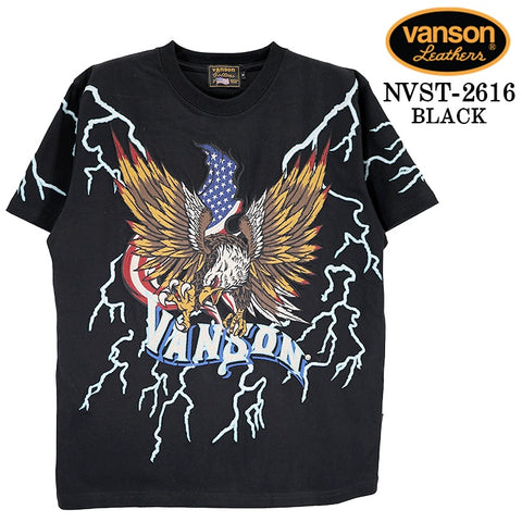 VANSON TEE S/S T-SHIRT PREMIUM バンソン 天竺 半袖 Tシャツ プレミアム nvst-2616