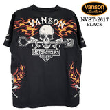 VANSON TEE S/S T-SHIRT PREMIUM バンソン 天竺 半袖 Tシャツ プレミアム nvst-2617