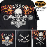 VANSON TEE S/S T-SHIRT PREMIUM バンソン 天竺 半袖 Tシャツ プレミアム nvst-2617