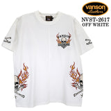 VANSON TEE S/S T-SHIRT PREMIUM バンソン 天竺 半袖 Tシャツ プレミアム nvst-2617