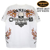 VANSON TEE S/S T-SHIRT PREMIUM バンソン 天竺 半袖 Tシャツ プレミアム nvst-2617