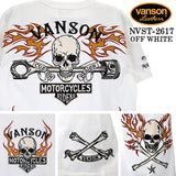 VANSON TEE S/S T-SHIRT PREMIUM バンソン 天竺 半袖 Tシャツ プレミアム nvst-2617