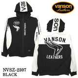 VANSON バンソン 三層ストレッチパーカー 高耐水・高撥水加工 nvsz-2307