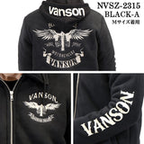 VANSON バンソン 中綿 フリースジャケット nvsz-2315