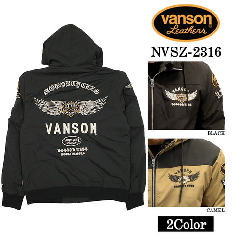 VANSON バンソン 裏ファー ウォームジャケット nvsz-2316