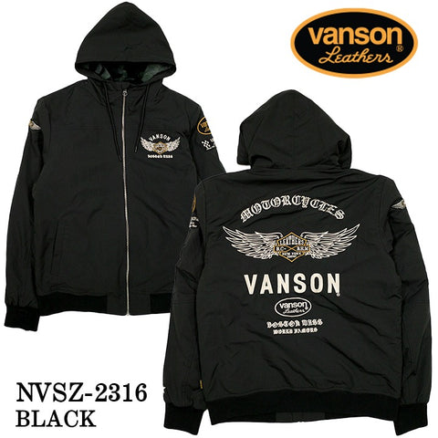 VANSON バンソン 裏ファー ウォームジャケット nvsz-2316