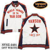 VANSON バンソン スターロゴ ジャージ nvsz-2401