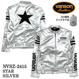 VANSON バンソン 50周年記念モデル ボンディング ライダースジャケット nvsz-2415