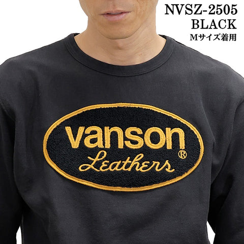 VANSON SWEATSHIRT MADE IN USA バンソン 裏毛 スウェット トレーナー nvsz-2505