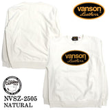 VANSON SWEATSHIRT MADE IN USA バンソン 裏毛 スウェット トレーナー nvsz-2505