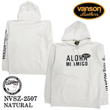 VANSON SWEATSHIRT PARKA HOODIE MADE IN USA バンソン 裏毛 スウェット プルパーカー nvsz-2507