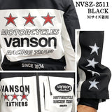 VANSON STRETCH PARKA HOODIE バンソン 三層ストレッチ パーカー nvsz-2511