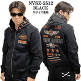 VANSON SWEATSHIRT F/Z PARKA HOODIE バンソン 裏毛 スウェット フルジップ パーカー nvsz-2512