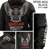 VANSON BONDING F/Z PARKA HOODIE バンソン 裏ファー ボンディング パーカー nvsz-2515