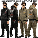 VANSON BONDING F/Z PARKA HOODIE バンソン 裏ファー ボンディング パーカー nvsz-2515