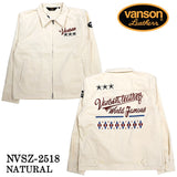 VANSON TWILL SWING TOP JACKET バンソン ツイル スウィングトップ ジャケット nvsz-2518